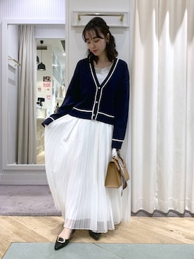 YUさん（レディース・153cm）の春コーディネート