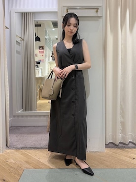 「Andemiu（アンデミュウ）のアイテム」を使った、YUさん（レディース・153cm）の夏コーディネート