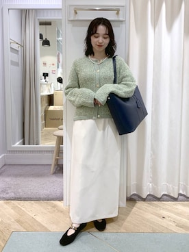 YUさん（レディース・153cm）の冬コーディネート