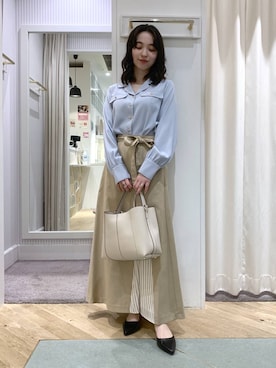 YUさん(レディース・153cm)の春コーディネート