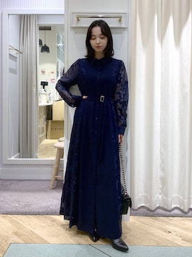 「Andemiu（アンデミュウ）のアイテム」を使った、YUさん（レディース・153cm）の秋コーディネート