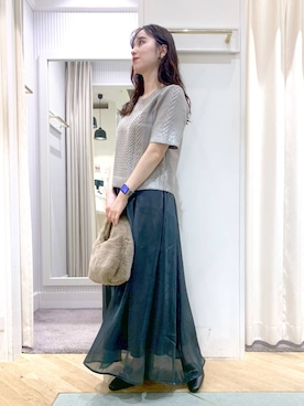 YUさん(レディース・153cm)の秋コーディネート