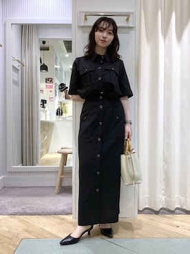 「Andemiu（アンデミュウ）のアイテム（バッグ）」を使った、YUさん（レディース・153cm）の春コーディネート