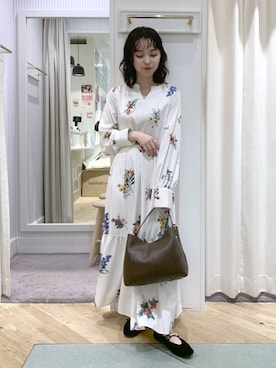 YUさん（レディース・153cm）の冬コーディネート