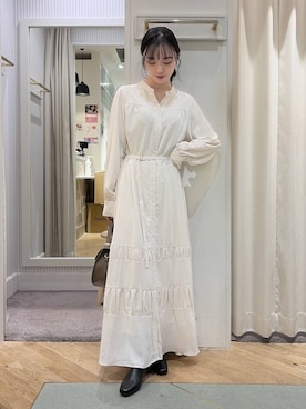 「Andemiu（アンデミュウ）のアイテム」を使った、YUさん（レディース・153cm）の秋コーディネート