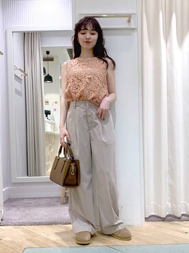 YUさん(レディース・153cm)の夏コーディネート
