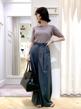 YUさん（レディース・153cm）の夏コーディネート