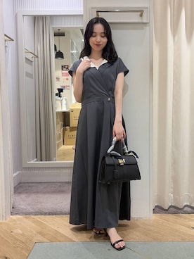 YUさん(レディース・153cm)の夏コーディネート