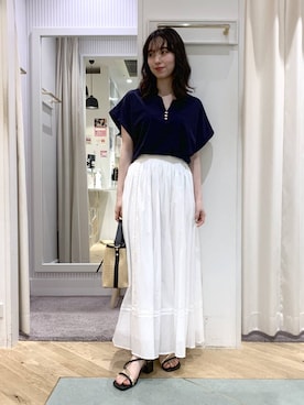 YUさん（レディース・153cm）の春コーディネート