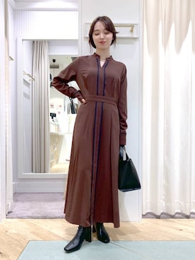 YUさん（レディース・153cm）の秋コーディネート