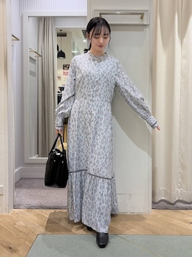 「Andemiu（アンデミュウ）のアイテム」を使った、YUさん（レディース・153cm）の秋コーディネート