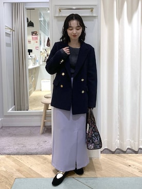 YUさん(レディース・153cm)の冬コーディネート