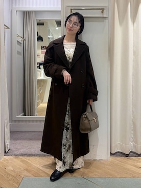 「Andemiu（アンデミュウ）のアイテム」を使った、YUさん（レディース・153cm）の秋コーディネート