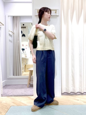 YUさん(レディース・153cm)の夏コーディネート