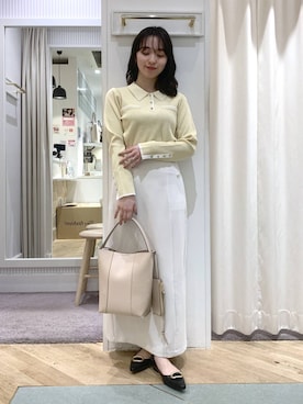 YUさん(レディース・153cm)の春コーディネート