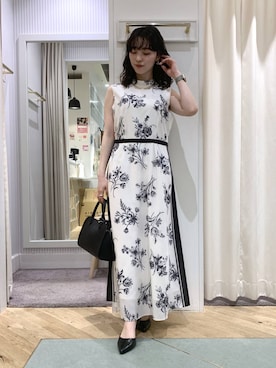 「Andemiu（アンデミュウ）のアイテム（バッグ）」を使った、YUさん（レディース・153cm）の春コーディネート