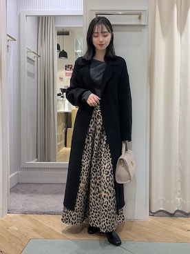 「Andemiu（アンデミュウ）のアイテム」を使った、YUさん（レディース・153cm）の秋コーディネート