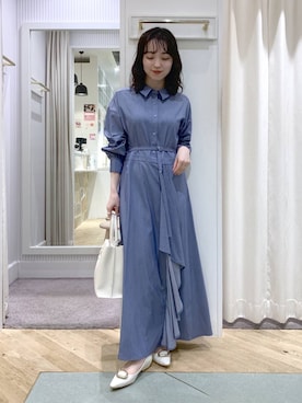 「Andemiu（アンデミュウ）のアイテム」を使った、YUさん（レディース・153cm）の冬コーディネート