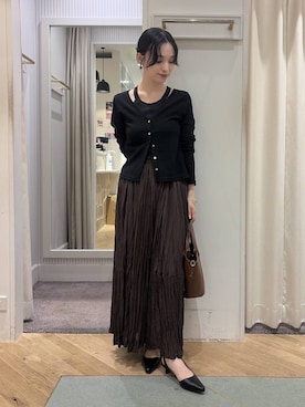 「Andemiu（アンデミュウ）のアイテム」を使った、YUさん（レディース・153cm）の夏コーディネート