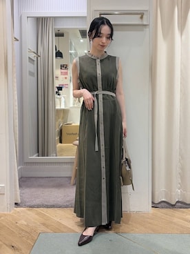 「Andemiu（アンデミュウ）のアイテム」を使った、YUさん（レディース・153cm）の夏コーディネート