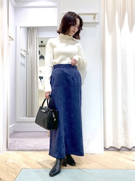 YUさん(レディース・153cm)の秋コーディネート