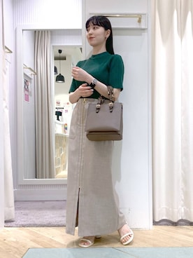 YUさん（レディース・153cm）の夏コーディネート