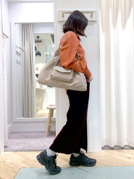 YUさん（レディース・153cm）の冬コーディネート