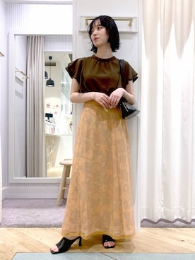 YUさん（レディース・153cm）の夏コーディネート