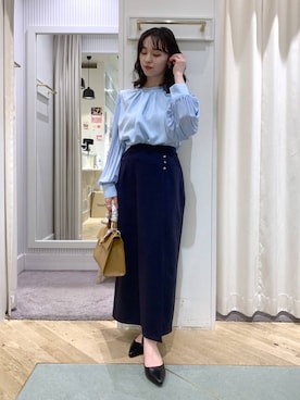 YUさん(レディース・153cm)の冬コーディネート