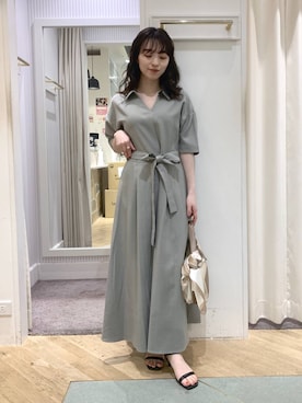YUさん（レディース・153cm）の春コーディネート