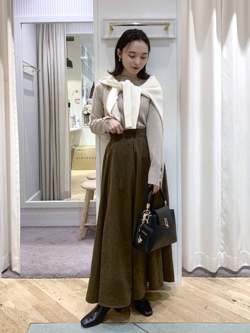 25aw新作/WEB限定】アソートフレアスカート25NEW597950（スカート