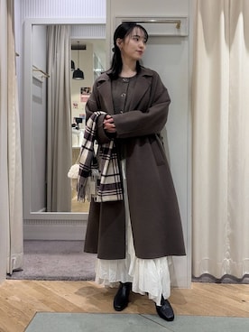 YUさん(レディース・153cm)の秋コーディネート