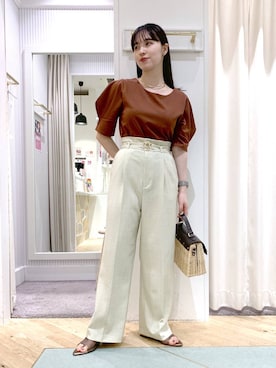 YUさん（レディース・153cm）の夏コーディネート