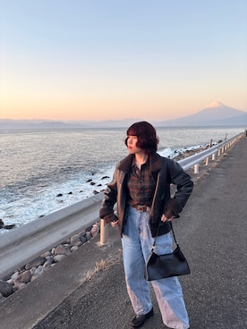 「AIC.（エーアイシー）のアイテム」を使った、よこさん（レディース・160cm）の冬コーディネート