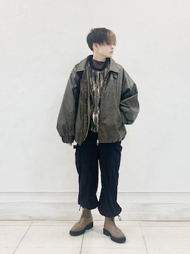 「HIMIKO（ヒミコ）のアイテム」を使った、araさん（レディース・160cm）の秋コーディネート