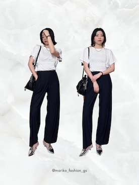 「Ray BEAMS（レイビームス）のアイテム」を使った、marikofashionさん（骨格ストレート・レディース・170cm）の夏コーディネート