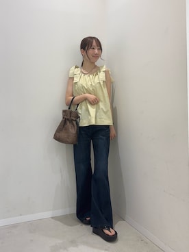 ainoさん（レディース・156cm）の夏コーディネート