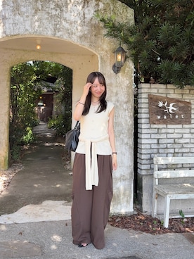 ainoさん(レディース・156cm)の夏コーディネート