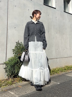 「RODE SKO（ロデスコ）のアイテム」を使った、ainoさん（レディース・156cm）の秋コーディネート