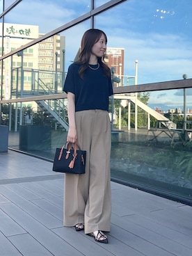 ainoさん(レディース・156cm)の夏コーディネート