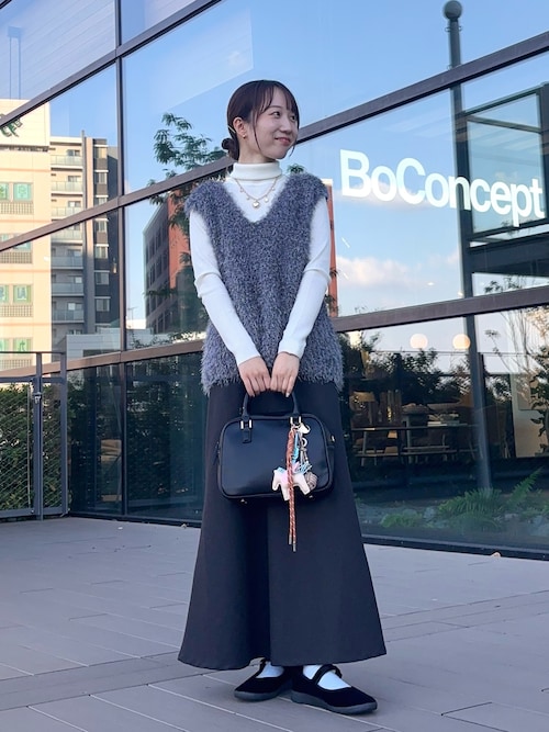 セール】モールフェザーニットベスト（ベスト）｜SENSE OF PLACE by