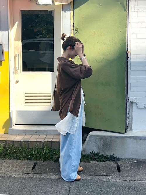 セール】ポケットツキワイドスリーブシャツ（シャツ/ブラウス）｜SENSE