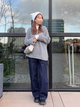 ainoさん(レディース・157cm)の冬コーディネート