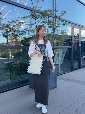 「アイテム（その他小物）」を使った、ainoさん（レディース・157cm）の夏コーディネート
