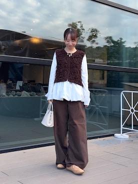 ainoさん（レディース・156cm）の秋コーディネート