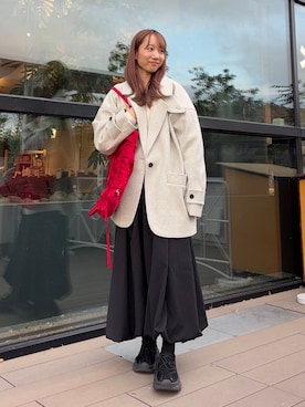 ainoさん（レディース・157cm）の冬コーディネート