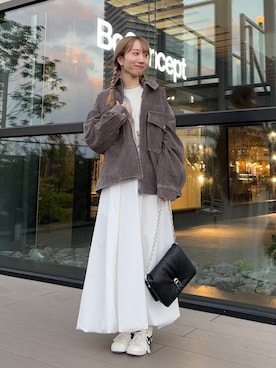 ainoさん(レディース・157cm)の秋コーディネート