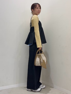 「アイテム（その他トップス）」を使った、ainoさん（レディース・156cm）の秋コーディネート