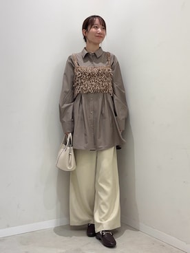 ainoさん（レディース・156cm）の秋コーディネート