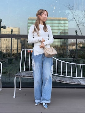 ainoさん（レディース・157cm）の冬コーディネート